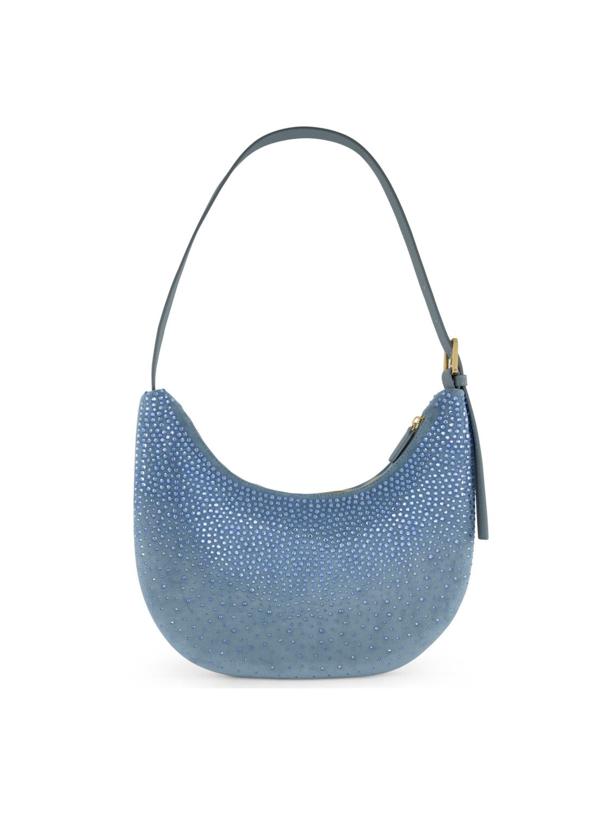 Borsa a spalla 'Beth Strass' di Braccialini in blu