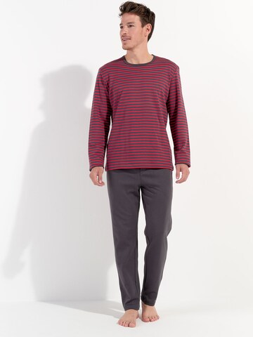 Pyjama long ' Carson ' HOM en gris : devant