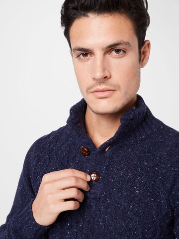 INDICODE JEANS Sweater 'Hamilton' in Blue