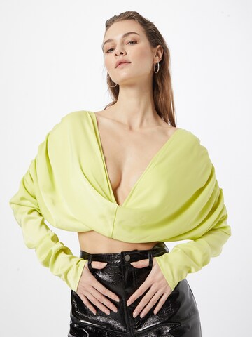 Misspap Blouse in Groen: voorkant