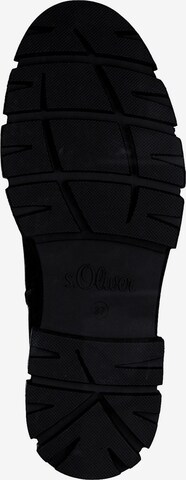 s.Oliver Chelsea boots i svart