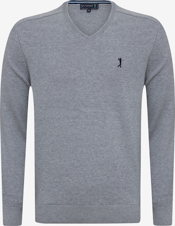 Pull-over 'Santos' Sir Raymond Tailor en gris : devant