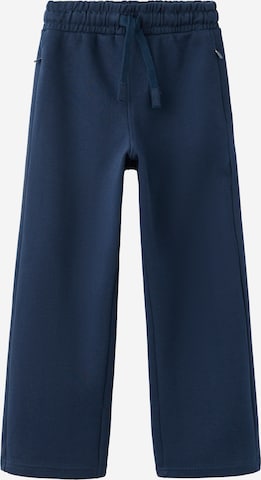 MANGO KIDS Regular Broek in Blauw: voorkant