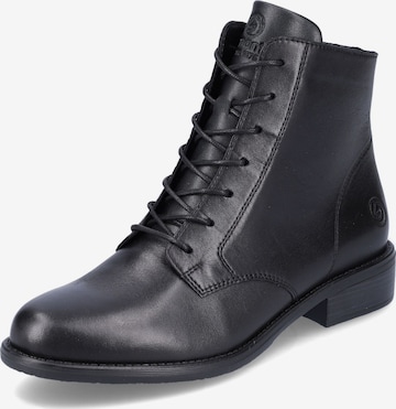 Bottines à lacets REMONTE en noir : devant