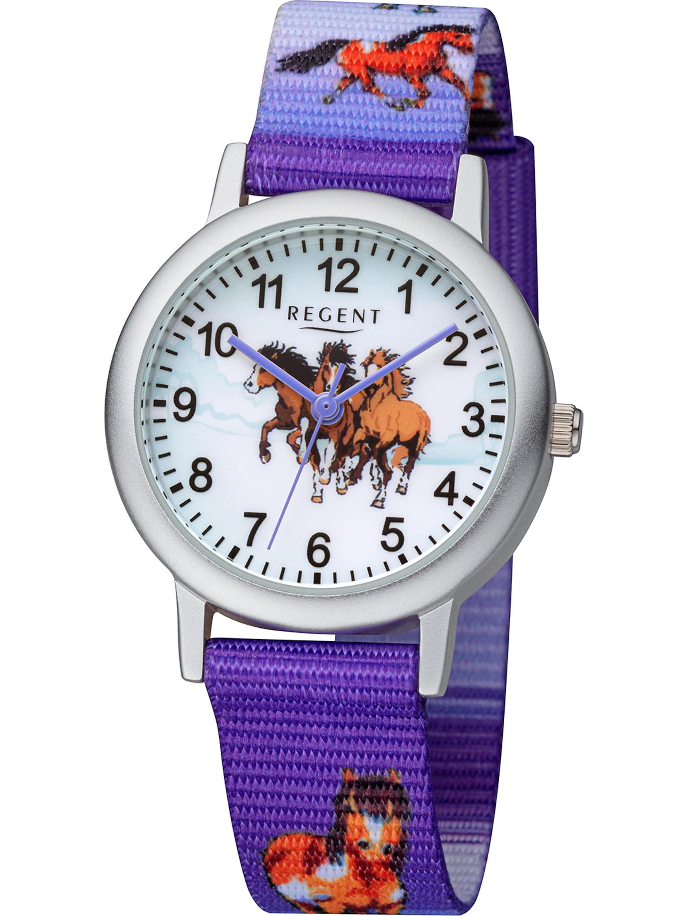 REGENT Watch in Purple: front