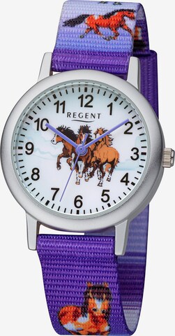 REGENT Watch in Purple: front
