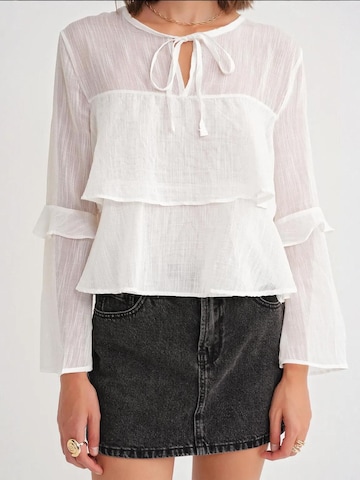 Chemisier MixRay en blanc