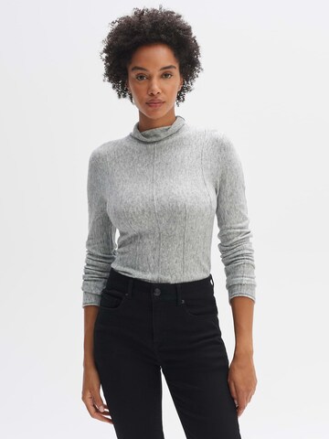 Pull-over 'Piesen' OPUS en gris : devant