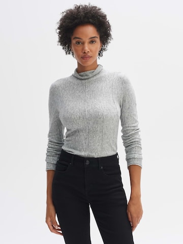 OPUS Sweater 'Piesen' in Grey: front