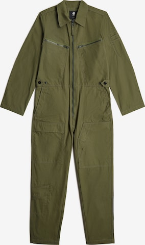 Combinaison G-STAR en vert : devant