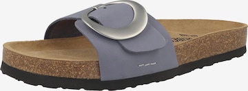 JOSEF SEIBEL Pantolette 'Hermine 14' in Blau: Vorderseite