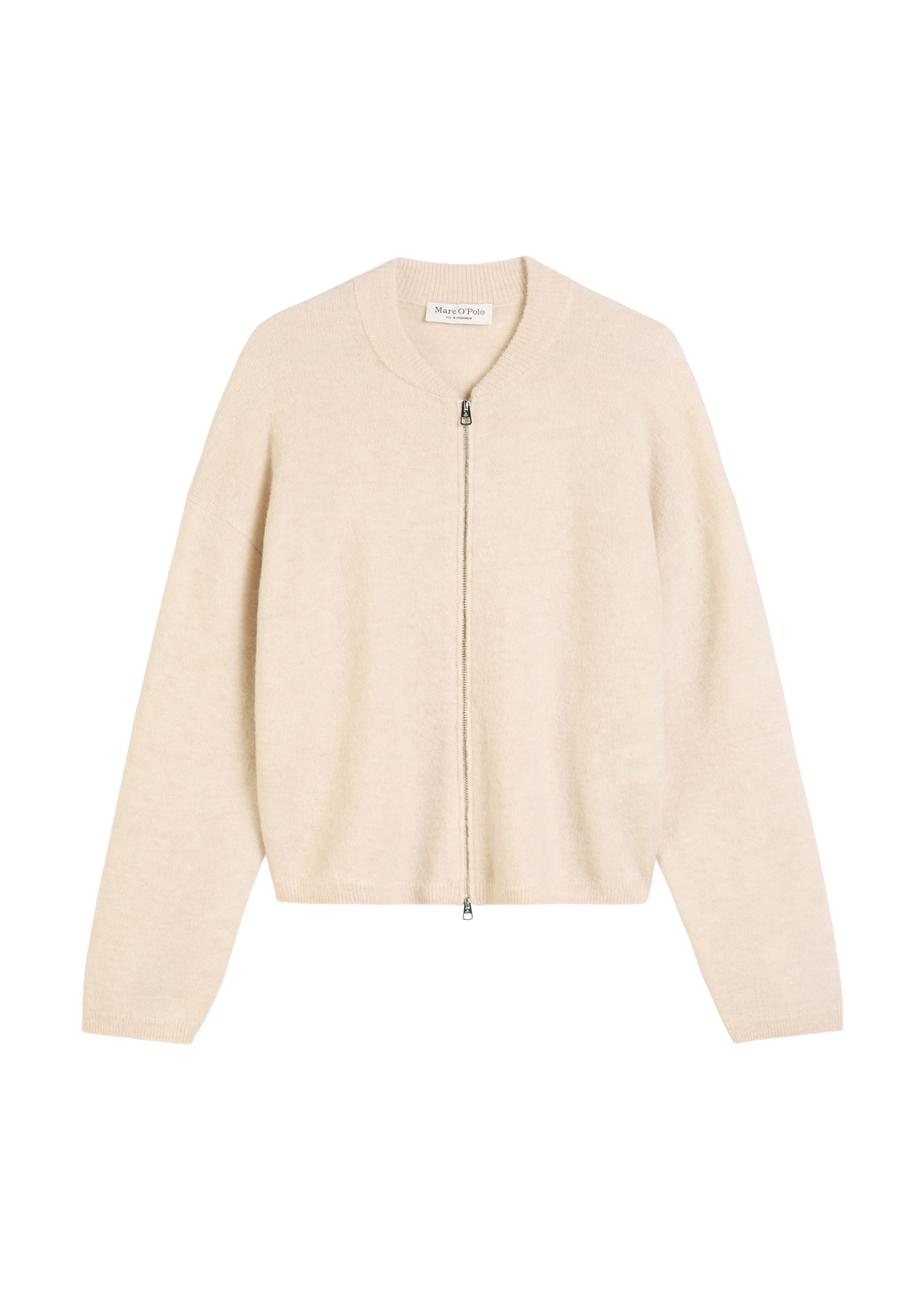 Cardigan Marc O'Polo en beige : devant