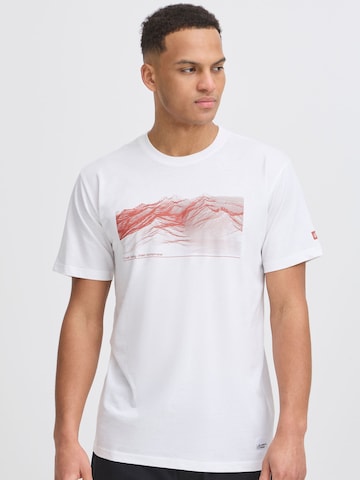 North Bend Shirt 'Carsten' in Wit: voorkant