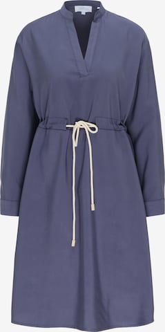 usha BLUE LABEL Shirt dress in Blue: front