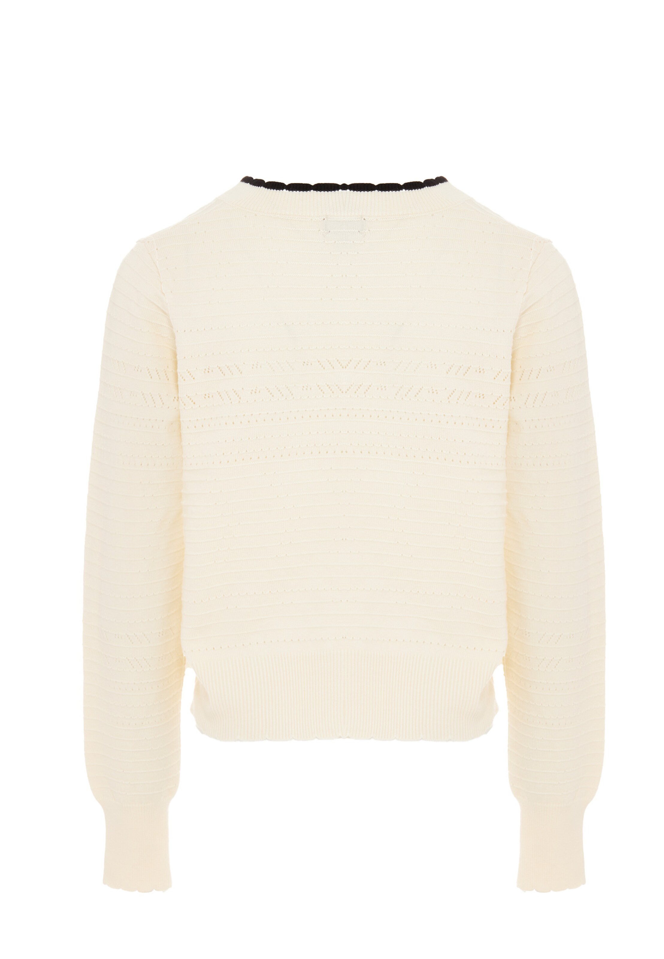 NAEMI Knit cardigan in White