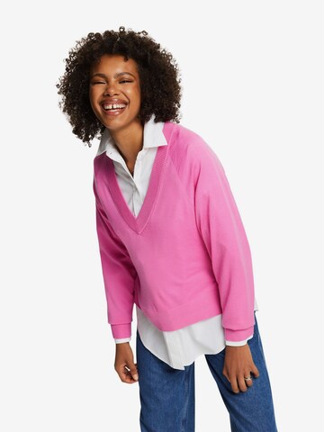 Pull-over ESPRIT en rose