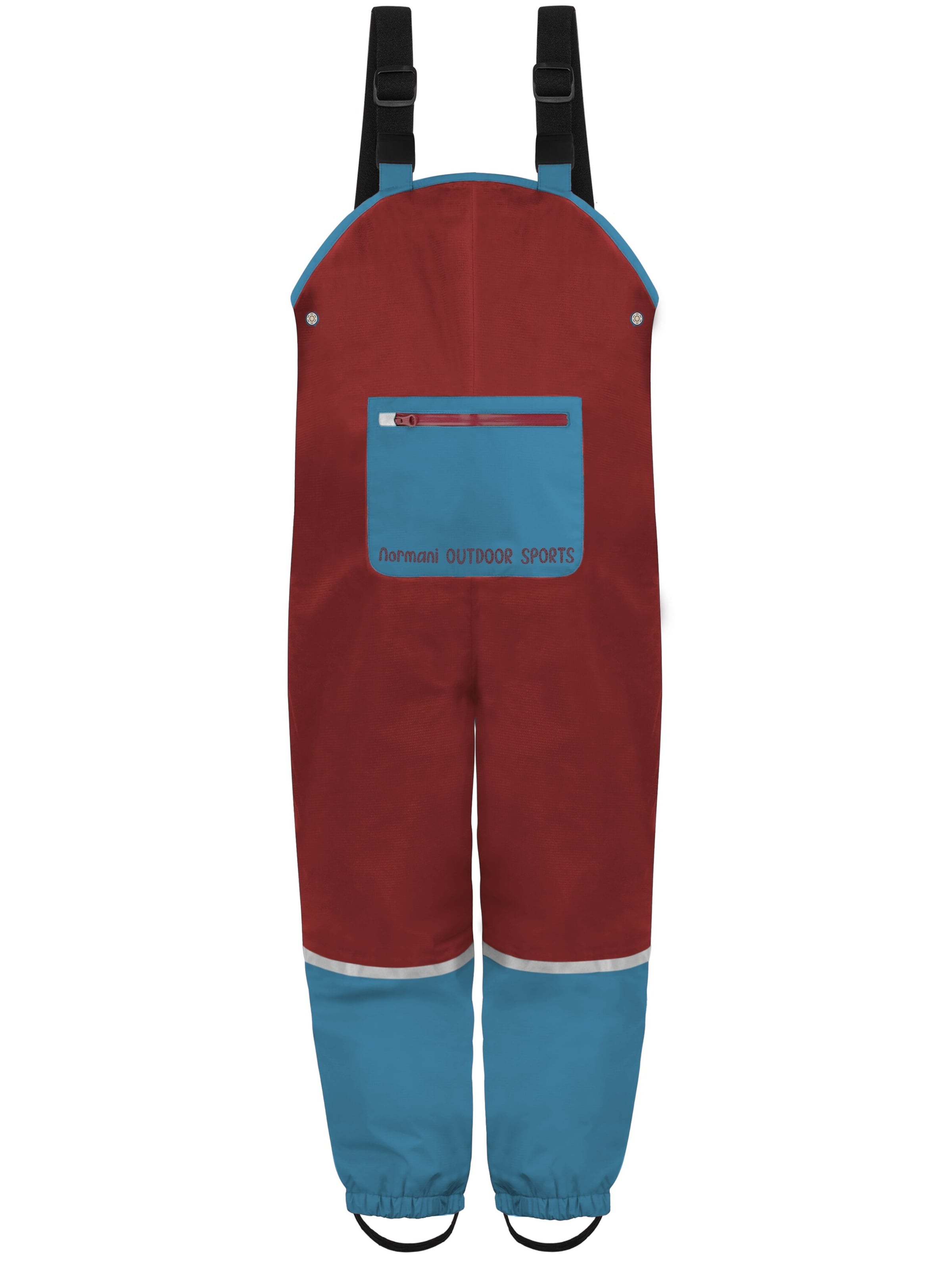 normani Regular Funktionshose 'Waller' in Rot: Vorderseite