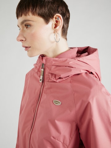 Ragwear Between-Season Jacket 'DIZZIE' in Pink