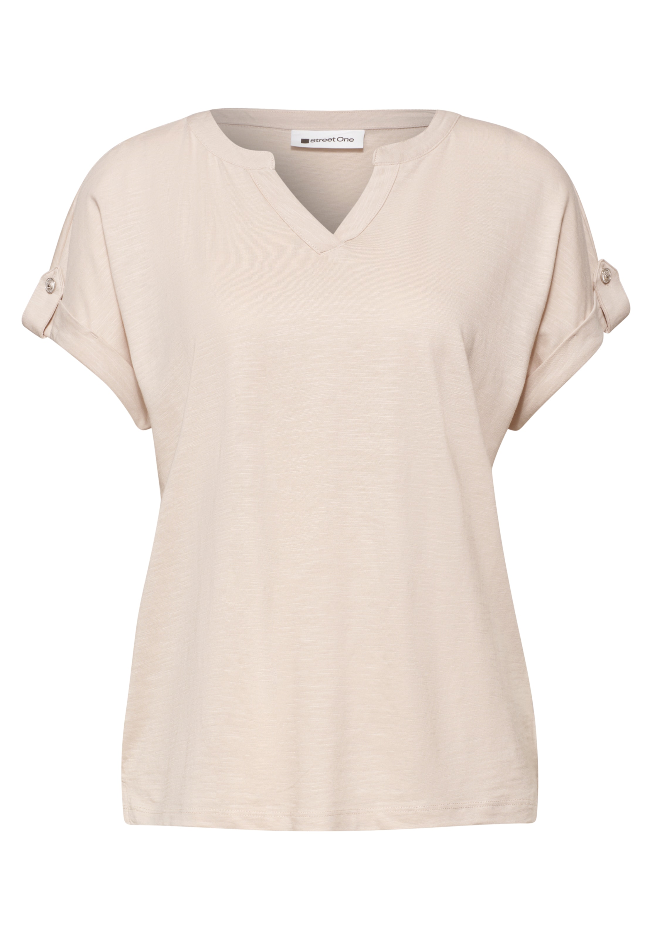 STREET ONE Shirt in Beige: front