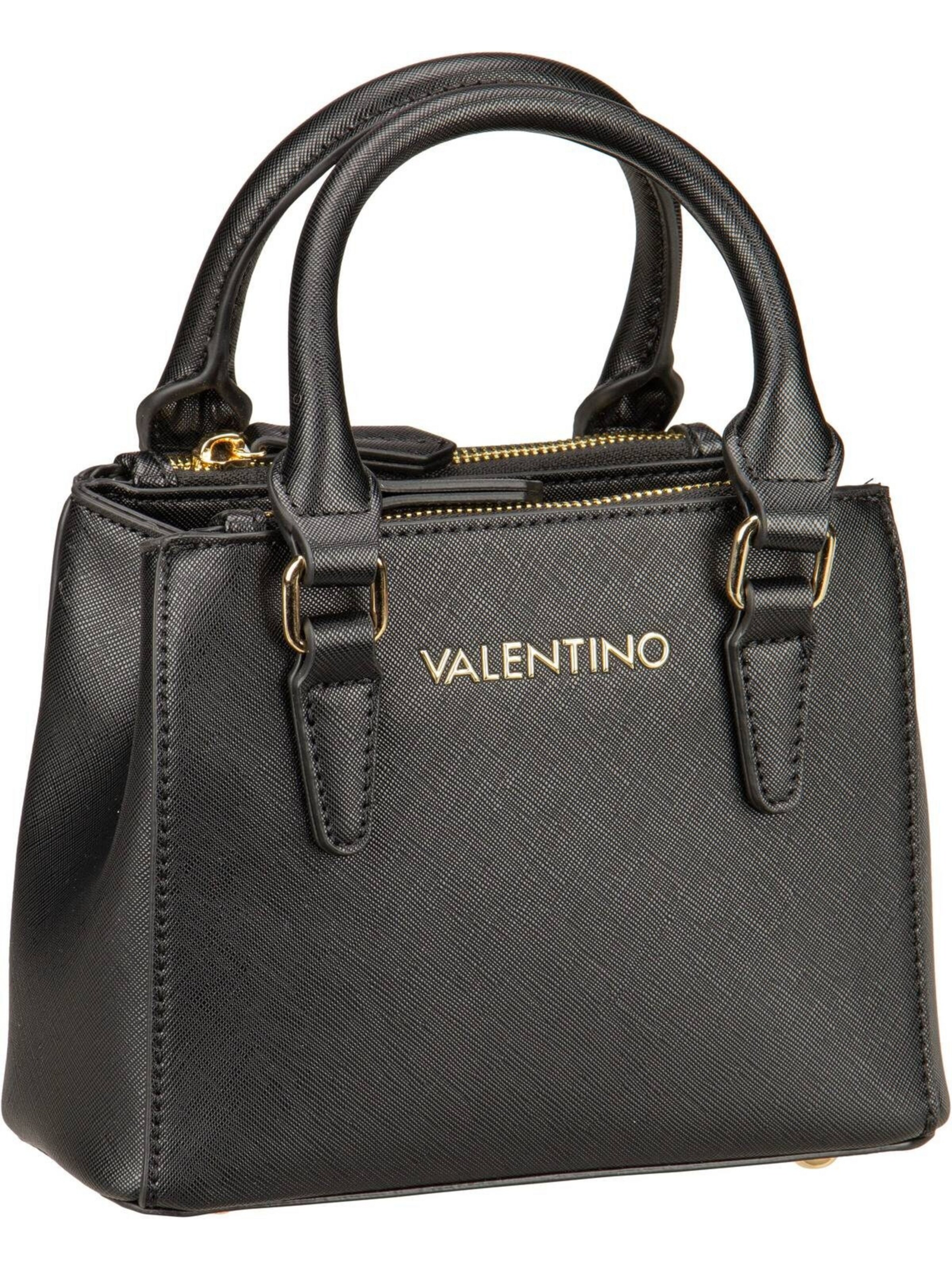 VALENTINO Crossbody Bag 'Zero' in Black: front
