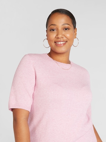 ONLY Carmakoma - Camiseta 'MARGARETA' en rosa
