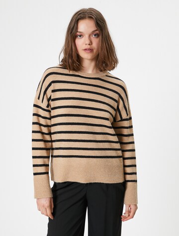 Koton Sweater in Beige: front