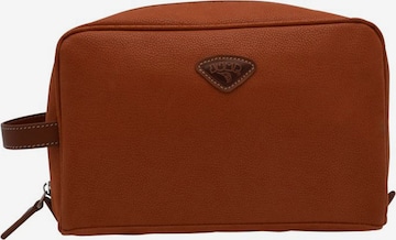 Jump Toiletry Bag 'Uppsala' in Brown: front