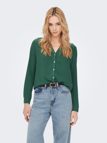 ONLY Blouse 'Mette' in Green: front
