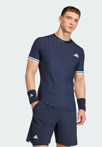 ADIDAS PERFORMANCE - Camiseta funcional en azul: frente