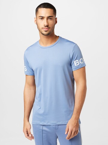 BJÖRN BORG Functioneel shirt in Blauw: voorkant