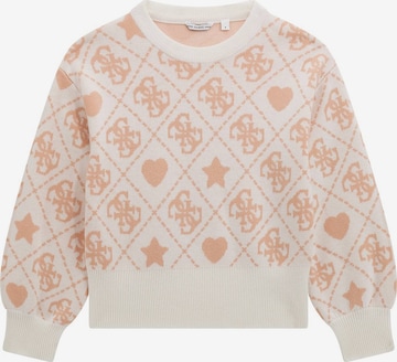 GUESS Sweater in Orange: front