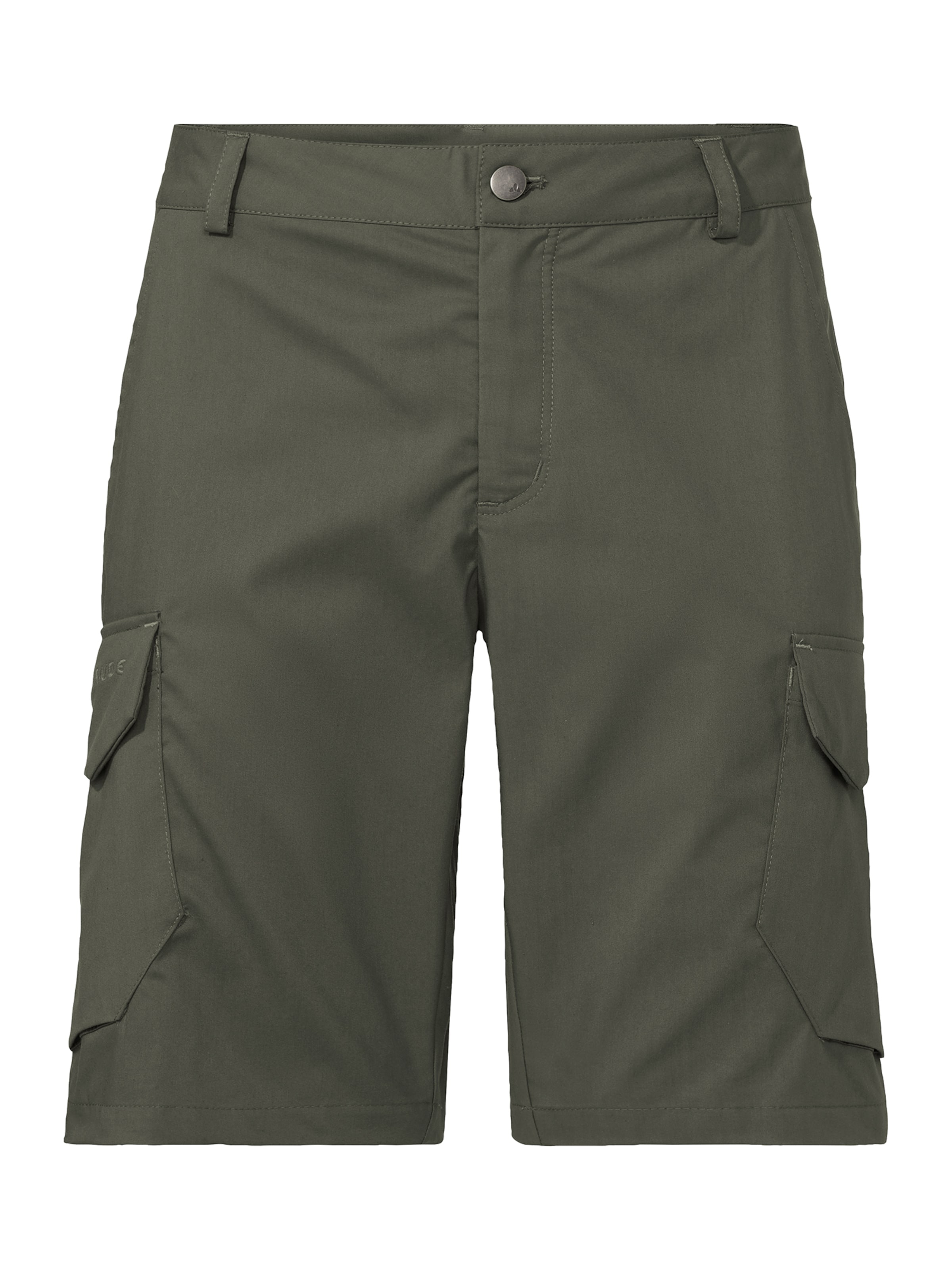 VAUDE Regular Outdoor trousers 'Neyland' in Green: front