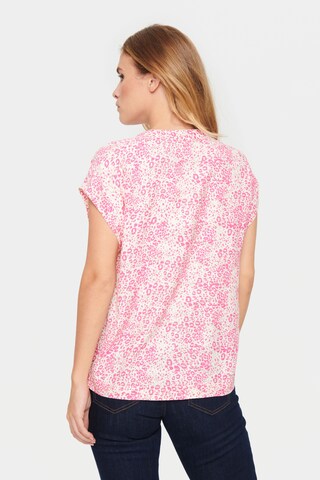 SAINT TROPEZ Bluse in Pink
