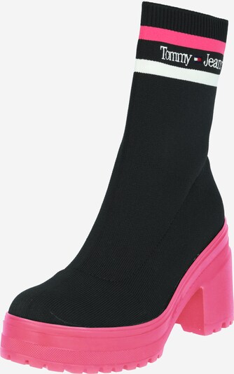 Tommy Jeans Bottines en rose / rouge / noir / blanc, Vue avec produit