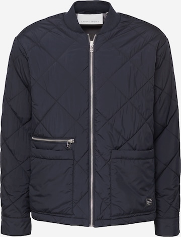 Casual Friday Between-Season Jacket 'Olas' in Blue: front