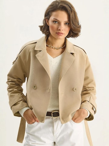 Bianco Lucci - Casaco meia-estação em bege