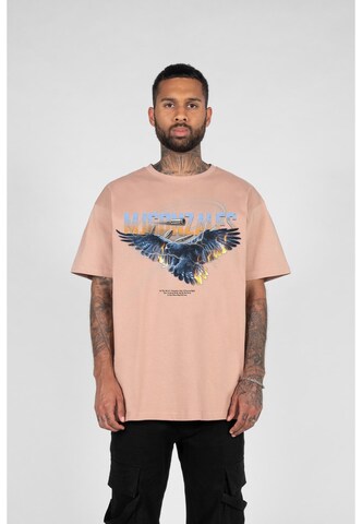MJ Gonzales Shirt 'EAGLE V.2' in Pink: front