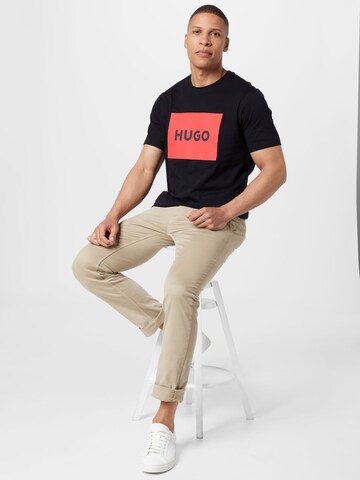 Maglietta 'Dulive222' di HUGO in nero