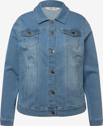 Angel of Style Between-Season Jacket in Blue: front