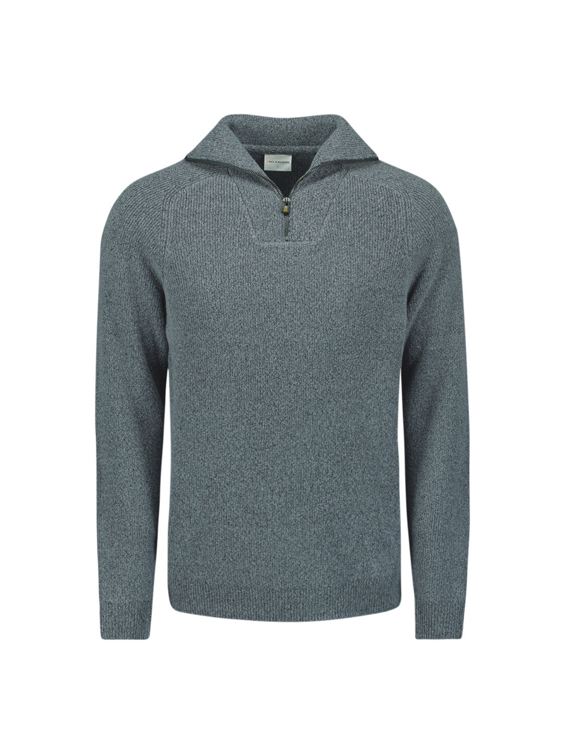 No Excess Pullover in Blau: Vorderseite