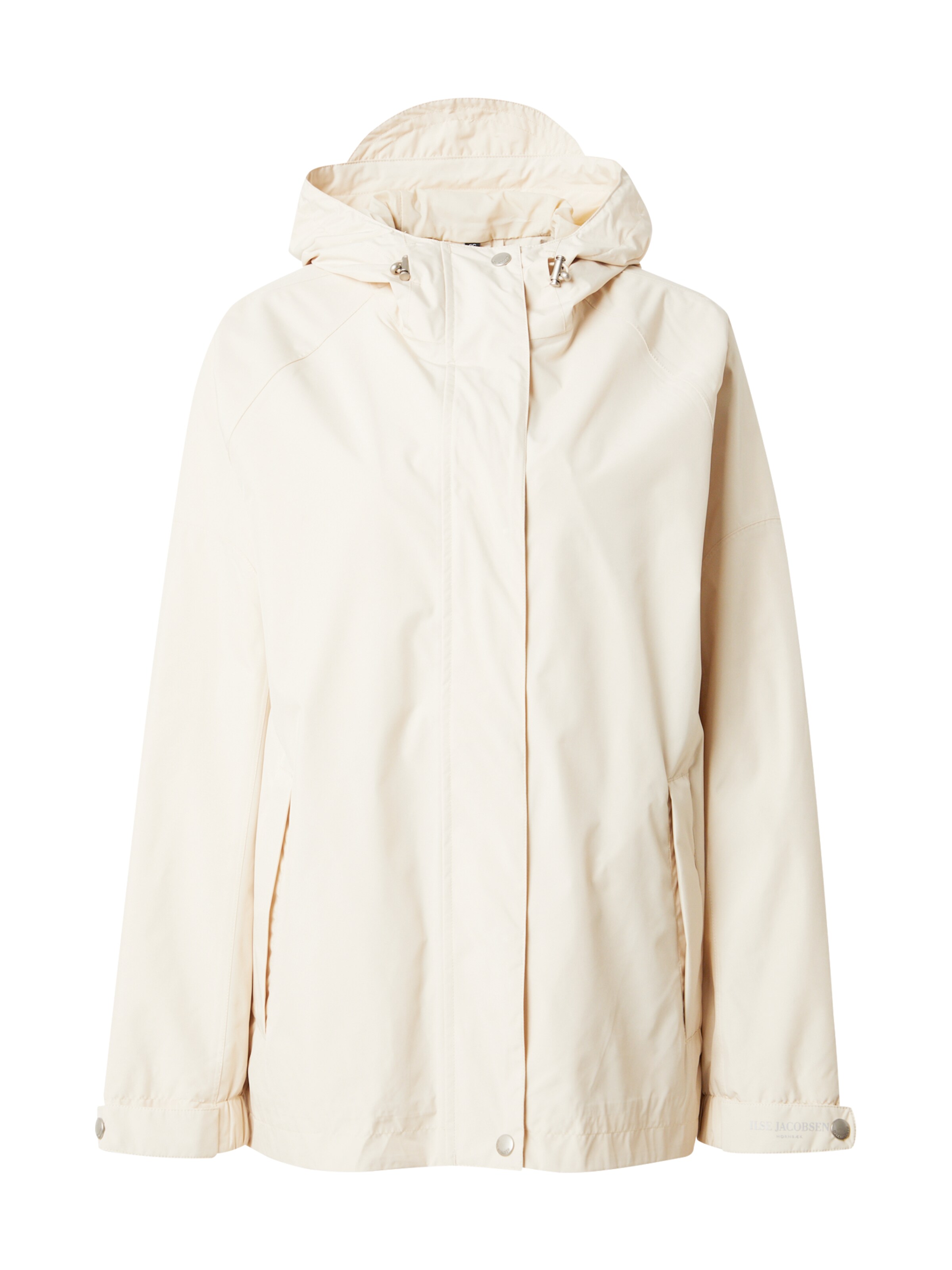 Veste mi-saison ILSE JACOBSEN en blanc : devant