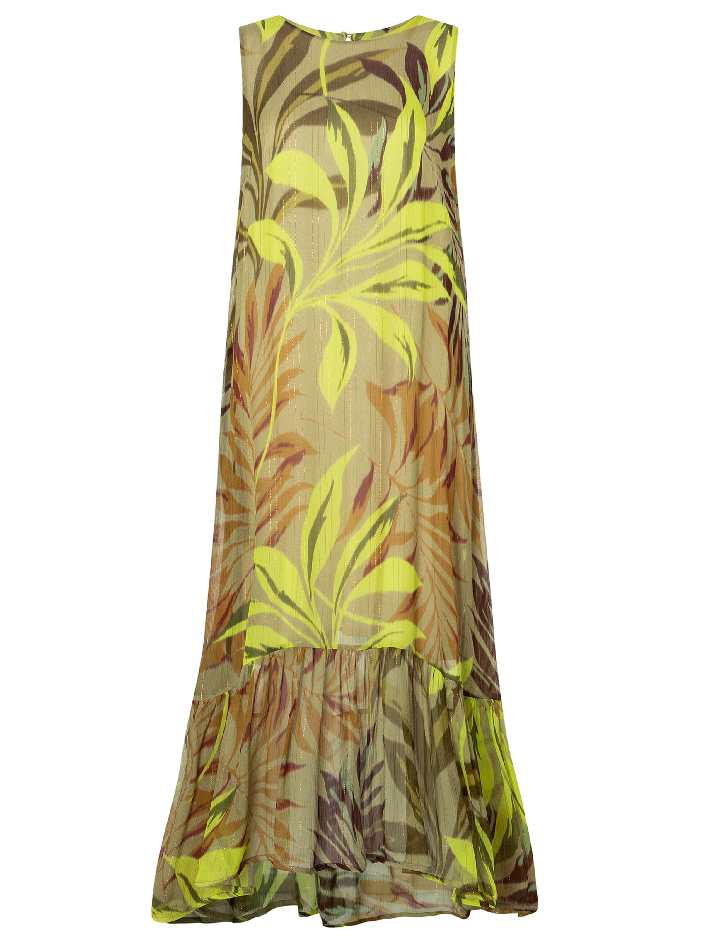 Robe 'Zapara' Ana Alcazar en vert : devant