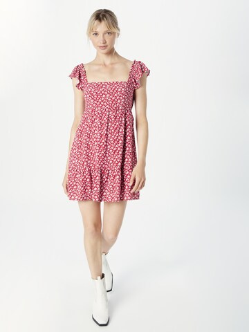 HOLLISTER - Vestido en rojo: frente