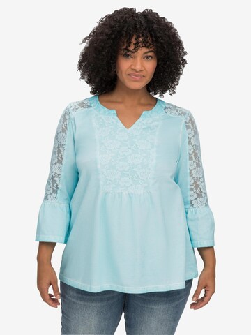 sheego by Joe Browns Shirt in Blau: predná strana