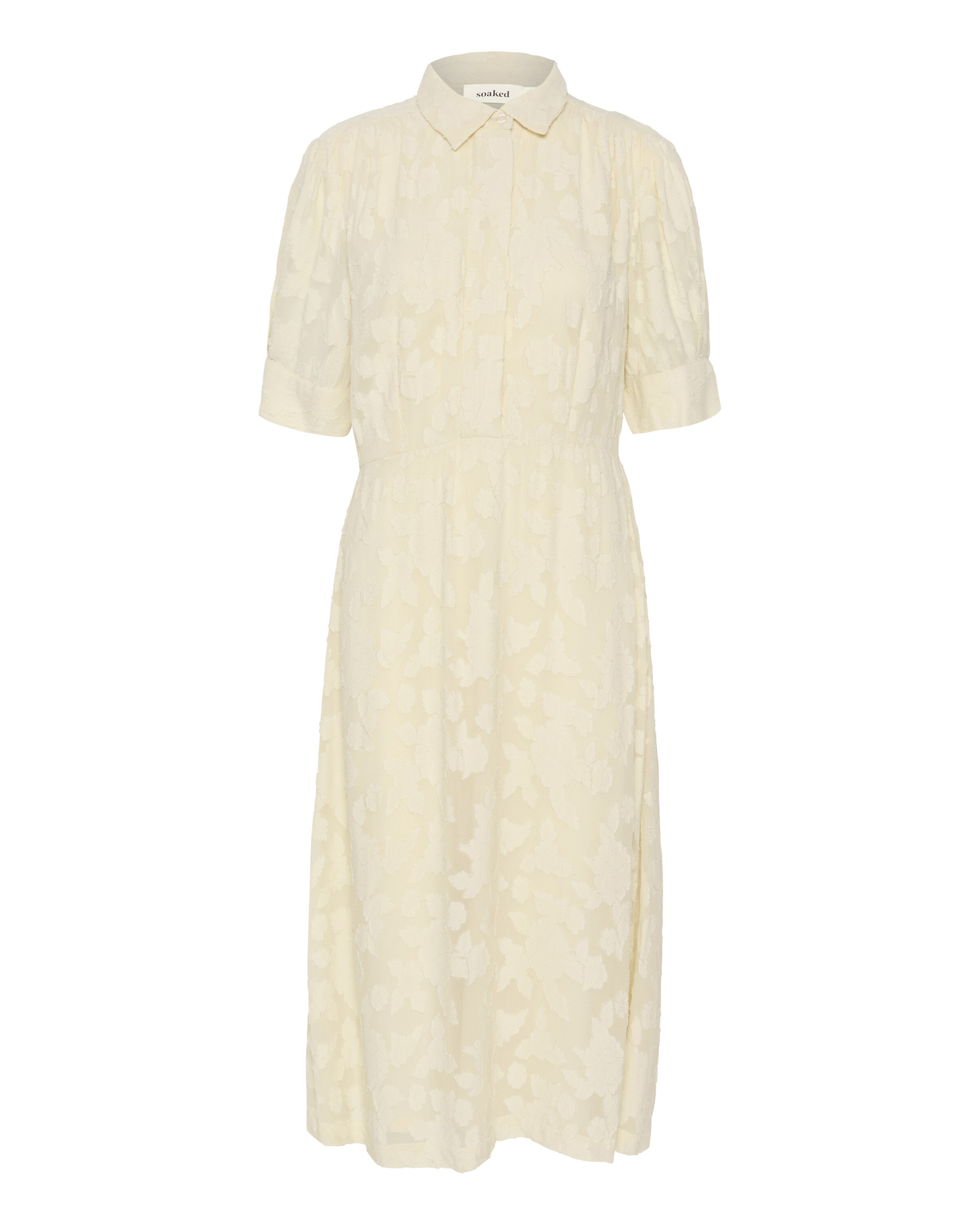 SOAKED IN LUXURY Šaty 'Felisia' – béžová: přední strana