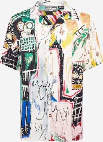 Cotton On Regular fit Button Up Shirt 'Basquiat' in White: front