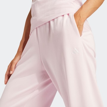 ADIDAS SPORTSWEAR Tapered Sporthose 'Essentials' in Pink