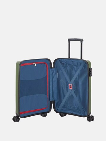 MODO by Roncato Wózek 'RONCATO TROLLEY CABINA 4R 55/20CM NOXA Valigie e Trolley' w kolorze zielony