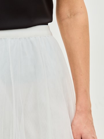Serena Silueta Nederdel 'Ballerina' i hvid