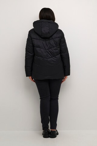 KAFFE CURVE Winter jacket in Black